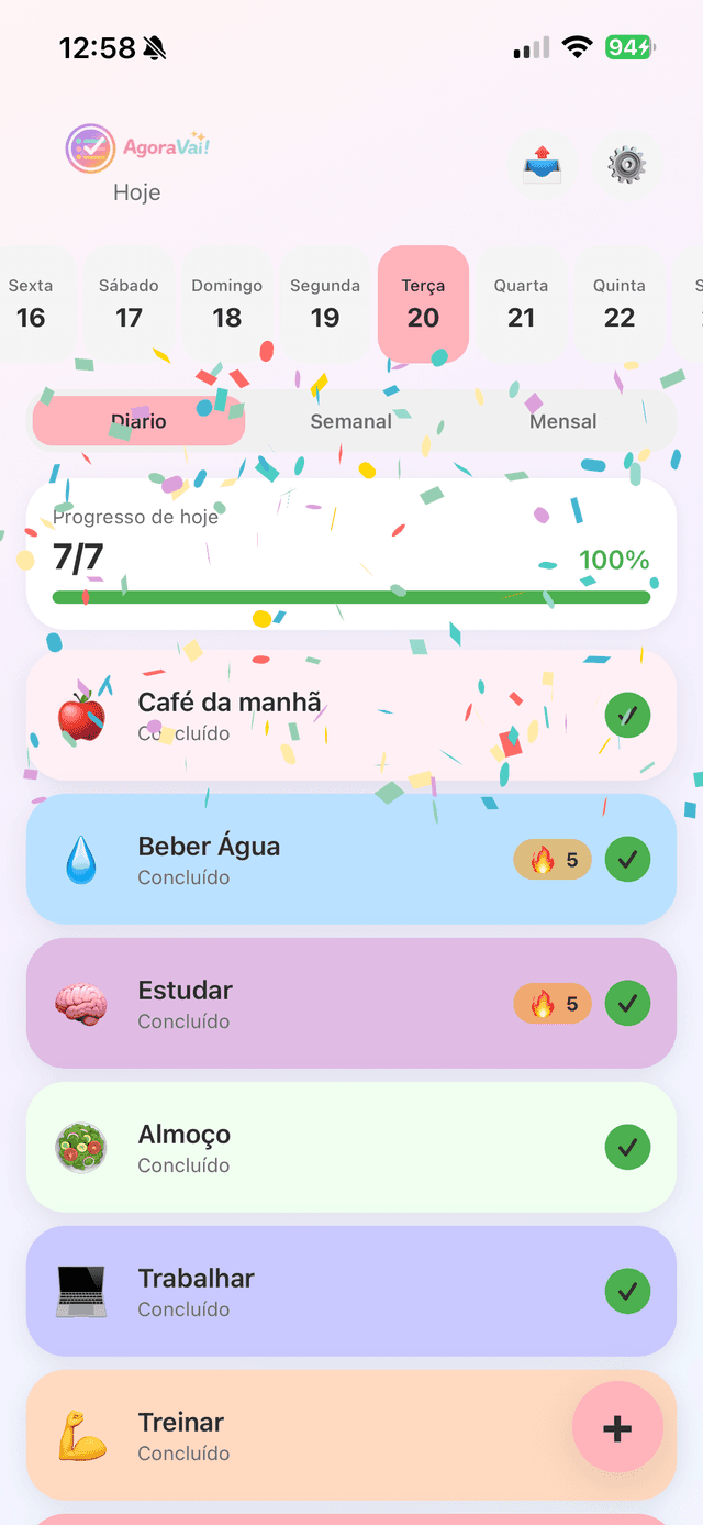 AgoraVai App Screenshot